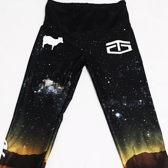 Goldsheep Kansas Galaxy Leggings Small - Picture 3 of 9